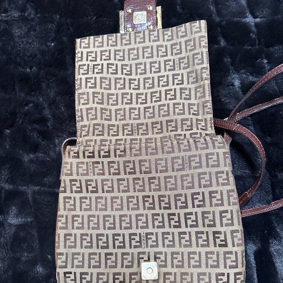 FENDI Zucchino small Crossbody Bag - Picture 13 of 14